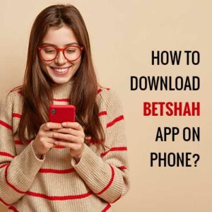 betshah mobile app on phone